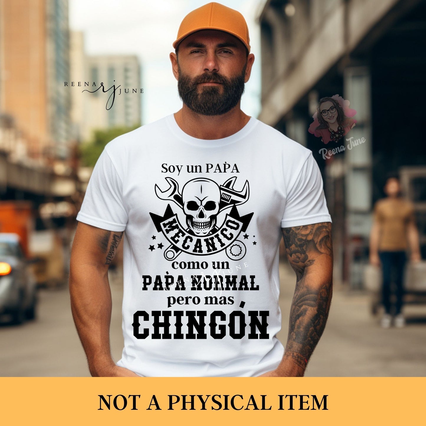 Papa Mecanico Svg, Spanish Shirt Svg, Spanish PNG, Cut file for Silhouette, Svg file for Cricut, Funny SVG, SVG en Espanol, Mechanic Shirt Vector