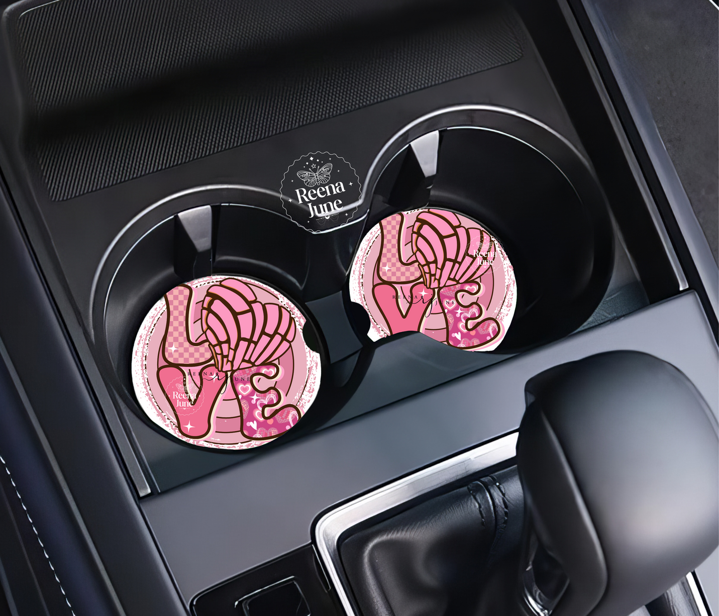 LOVE Concha Car Accessories, Gifts for Her, Mexican Pan Dulce, Gifts for Her, Gifts Ideas, Trending Gifts