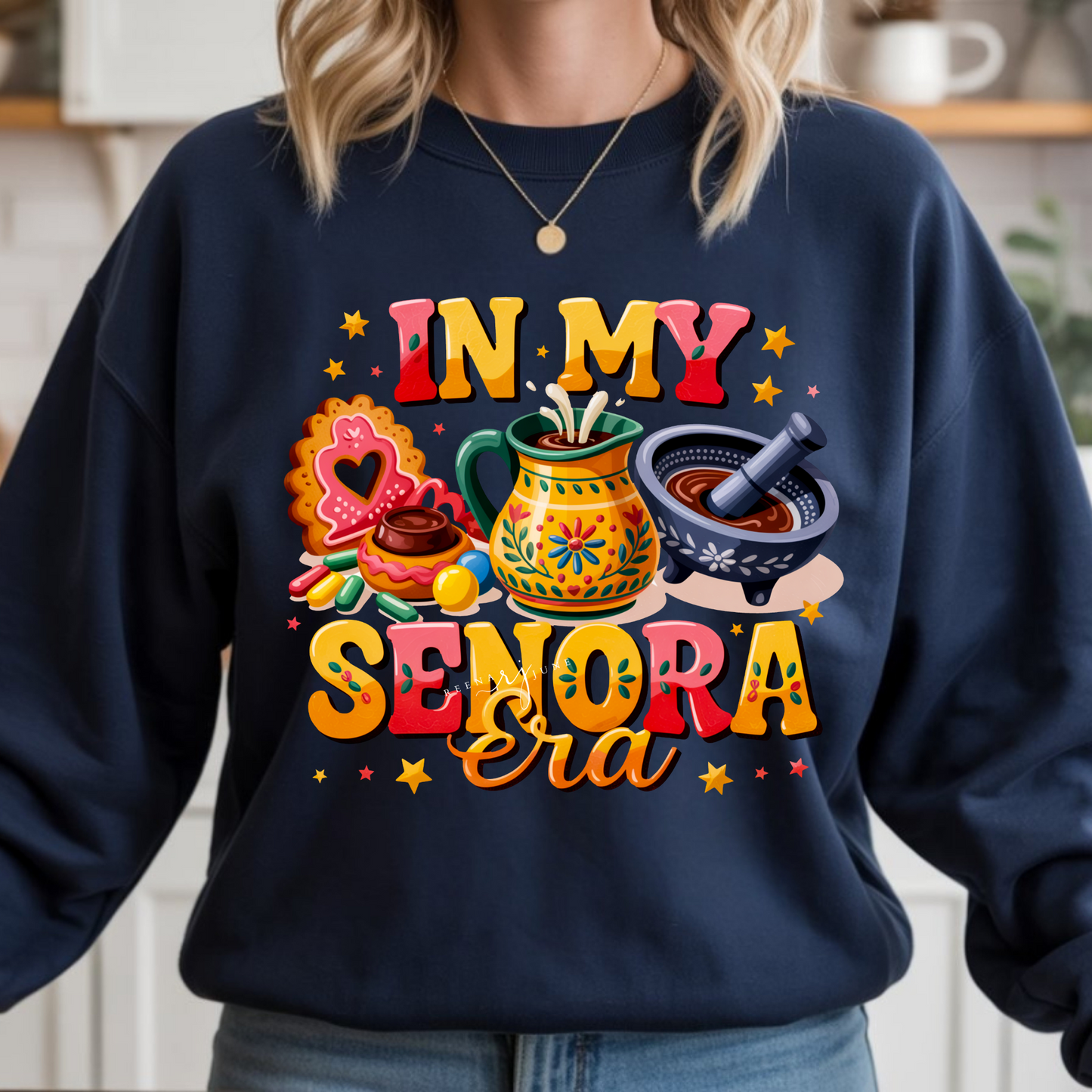 In My Señora Era Shirt or Sweatshirt, Funny Latinx Graphic Tee, Cozy Mujer Era Apparel, Gift for Moms & Tías