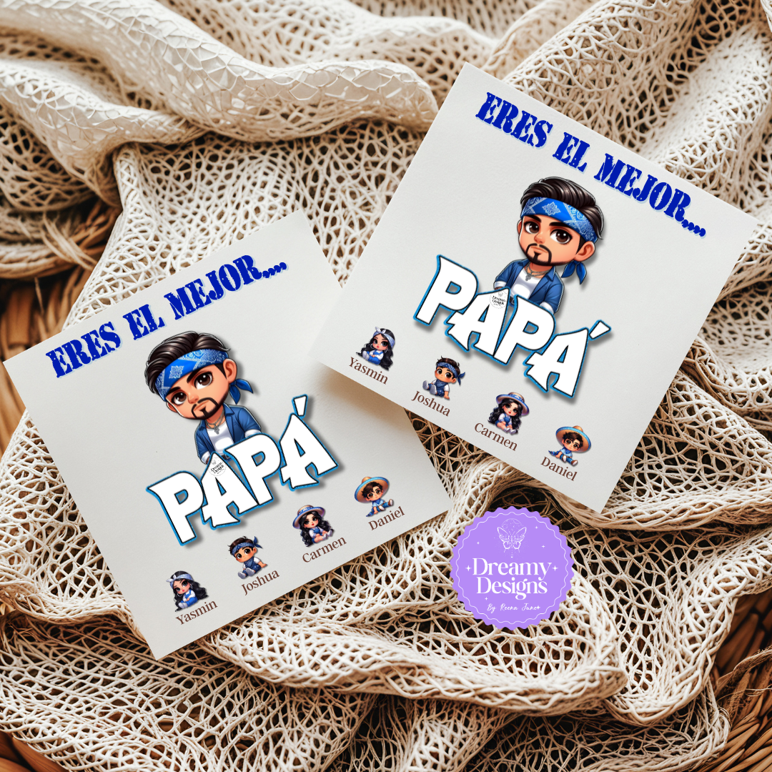 CUSTOM Papá Chingon Chicano Card, Birthday Card, Father's Day Gifts, Gifts for Her, Regalo para Papa, Dia del Padre, Father's Day Funny Card
