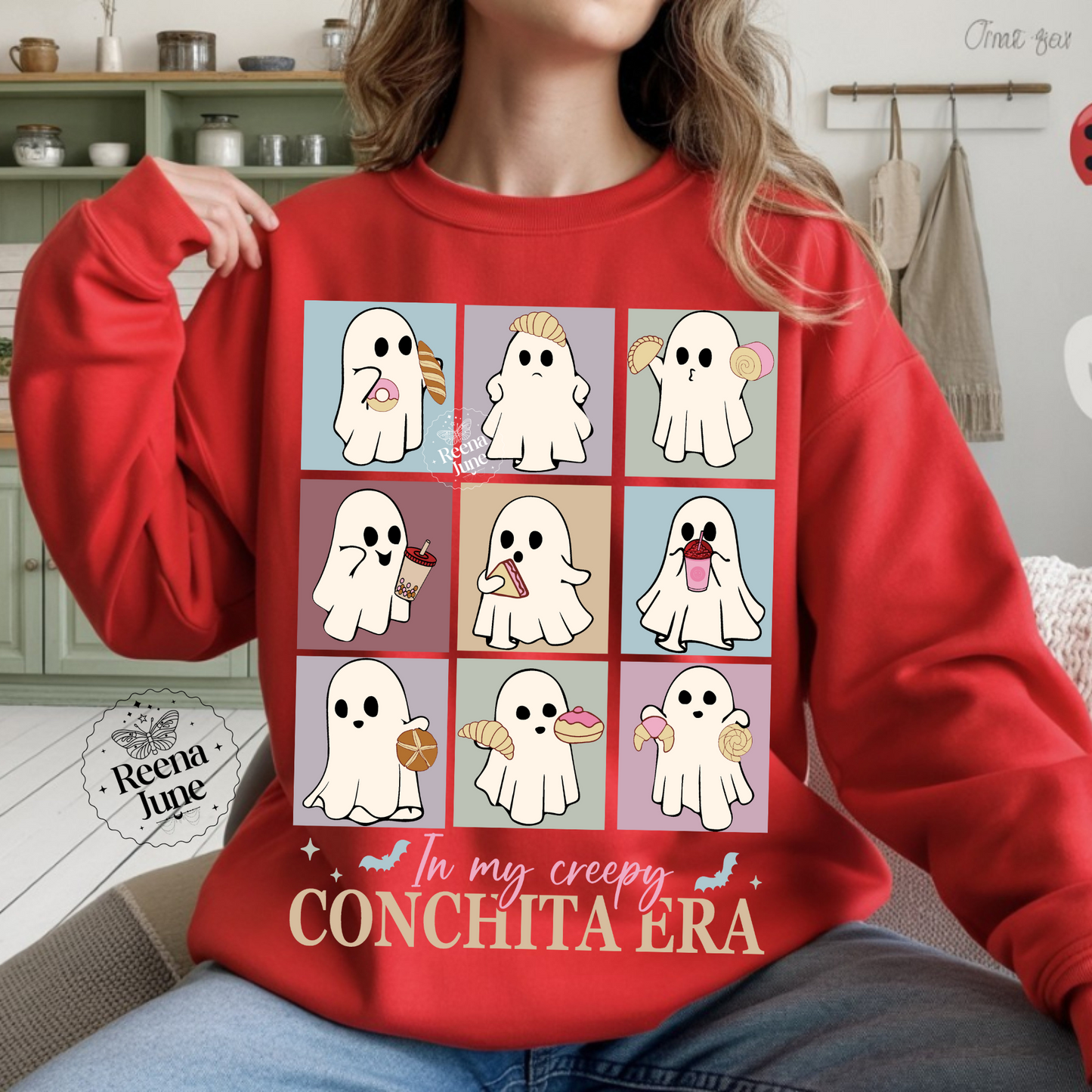 In My Creepy Conchita Era Shirt or Sweatshirt, Funny Halloween Pan Dulce Shirt, Spooky Season Latinx Apparel