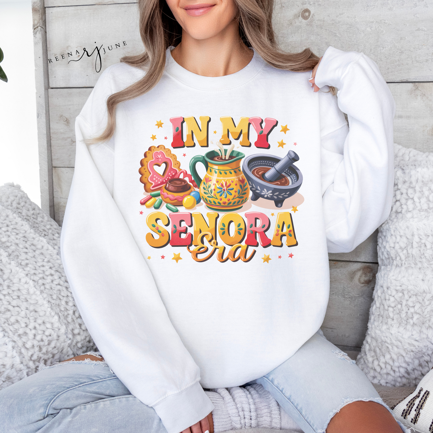 In My Señora Era Shirt or Sweatshirt, Funny Latinx Graphic Tee, Cozy Mujer Era Apparel, Gift for Moms & Tías