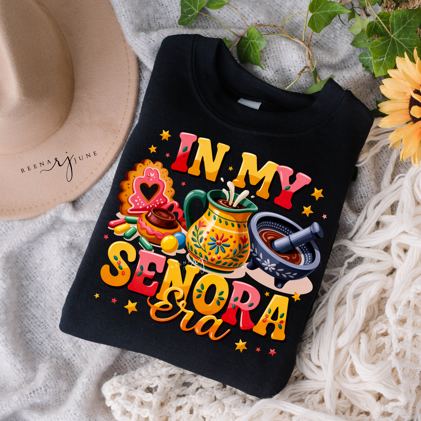 In My Señora Era Shirt or Sweatshirt, Funny Latinx Graphic Tee, Cozy Mujer Era Apparel, Gift for Moms & Tías