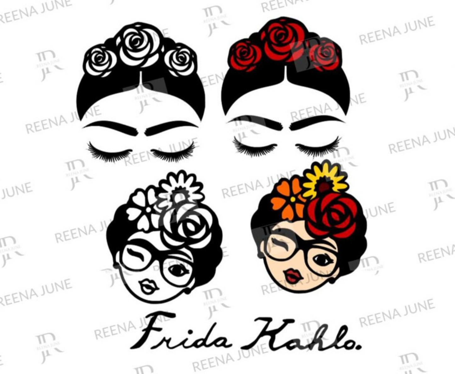 Frida Kahlo Svg Bundle