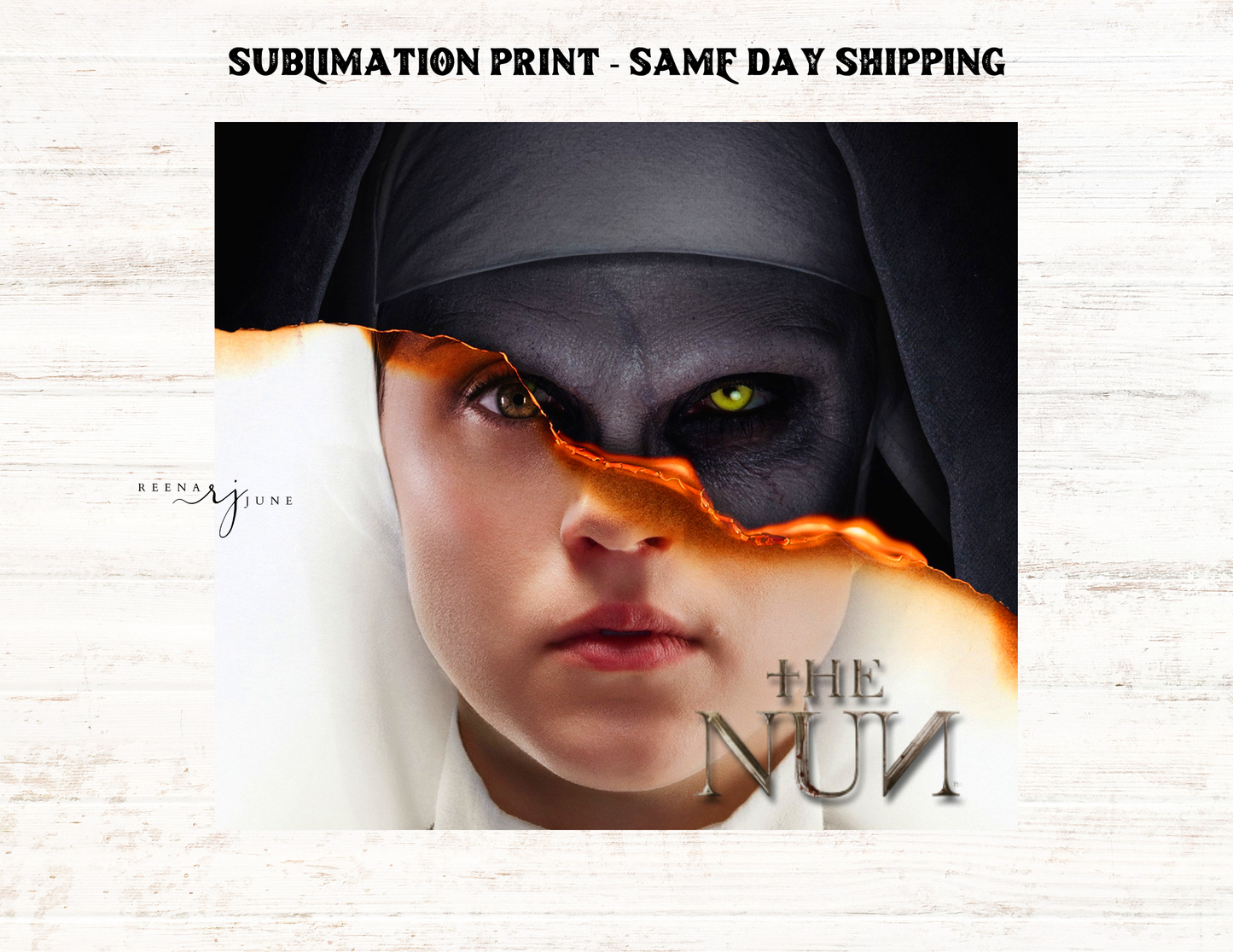 The Nun 20oz Skinny Tumbler Sublimation Print Sale