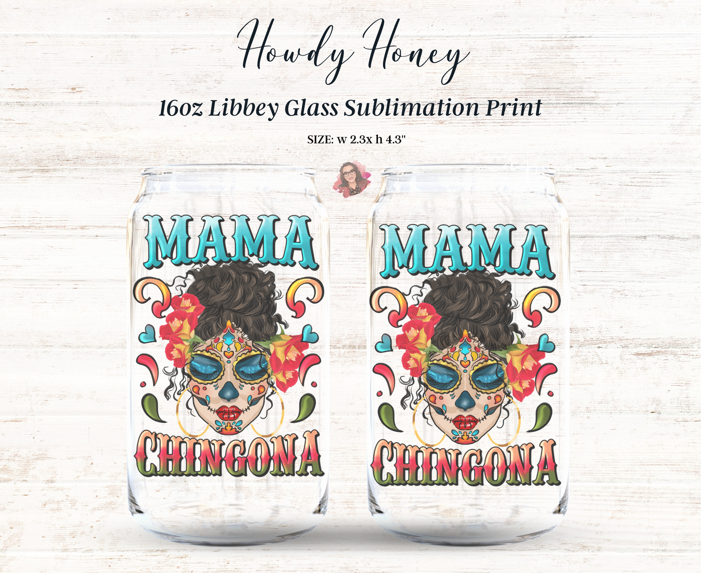 Mama Chingona Sublimation Print