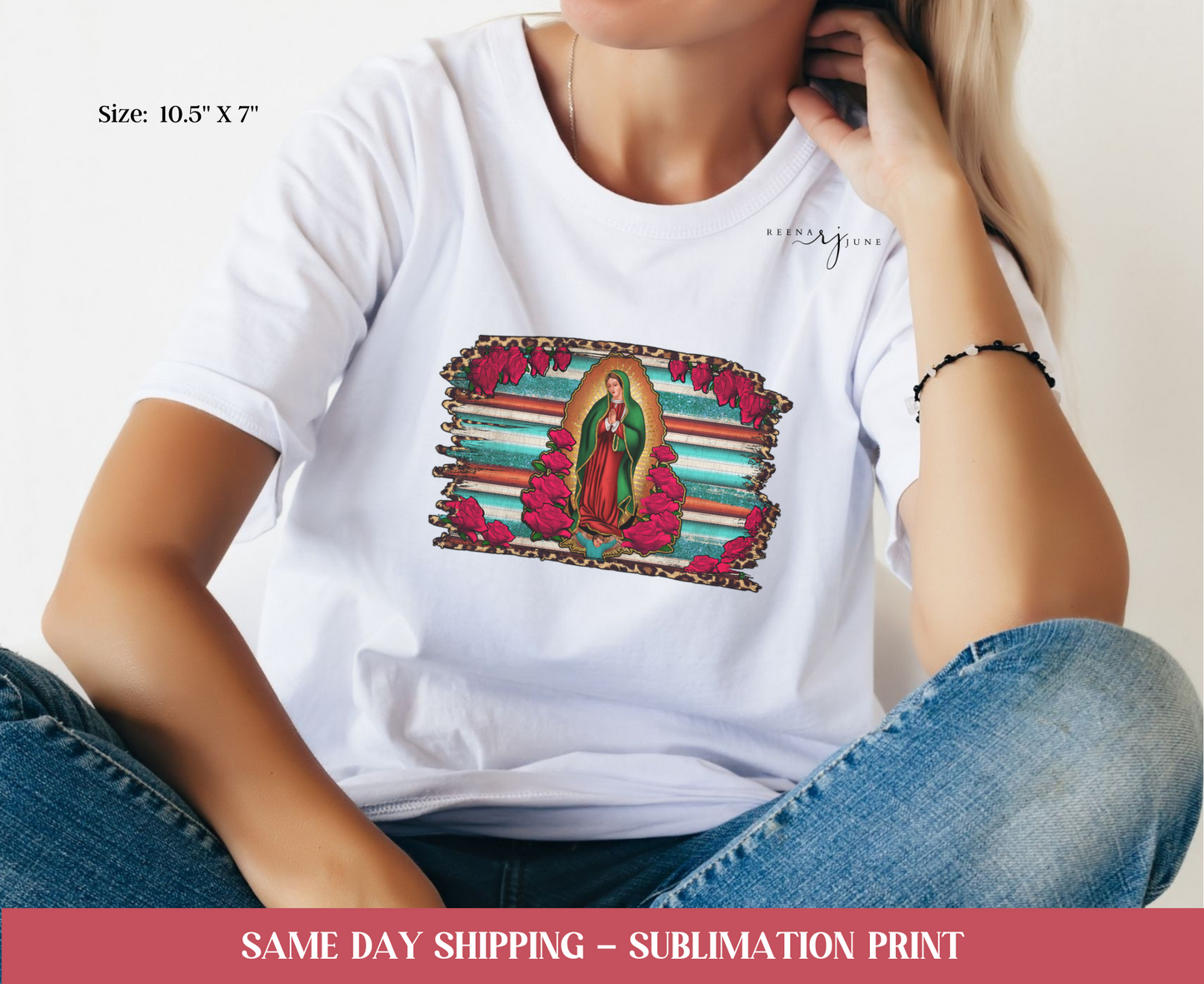 Our Lady of Guadalupe Sublimation Print