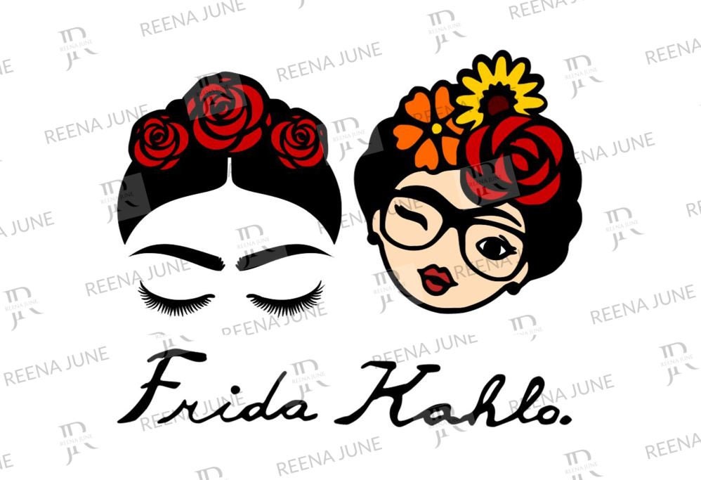 Frida Khalo Spanish Svg