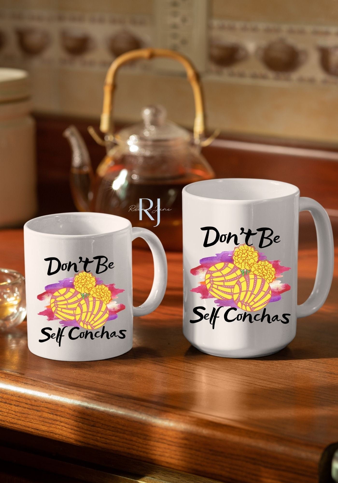 Don't Be Self Conchas Mug