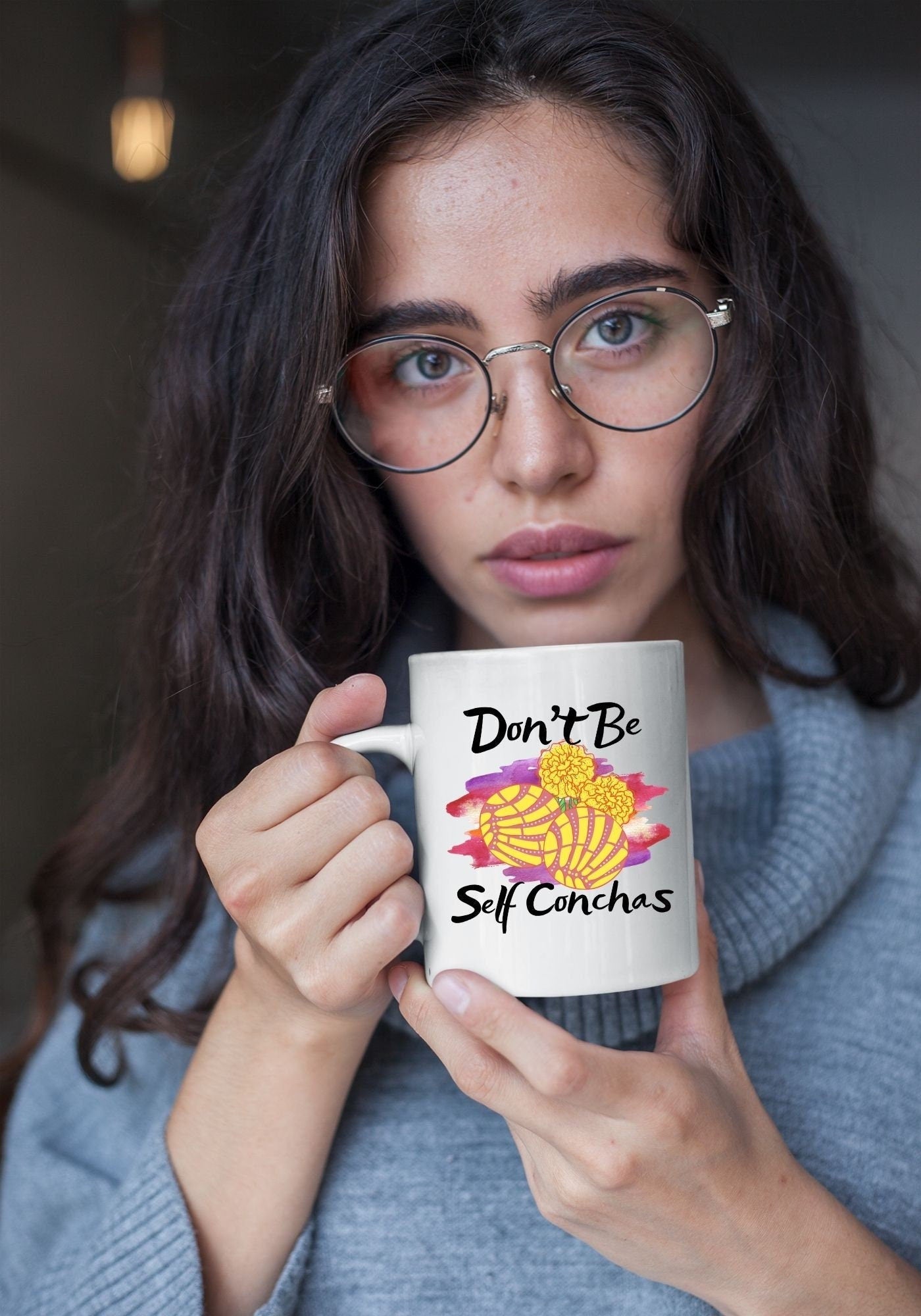 Don't Be Self Conchas Mug