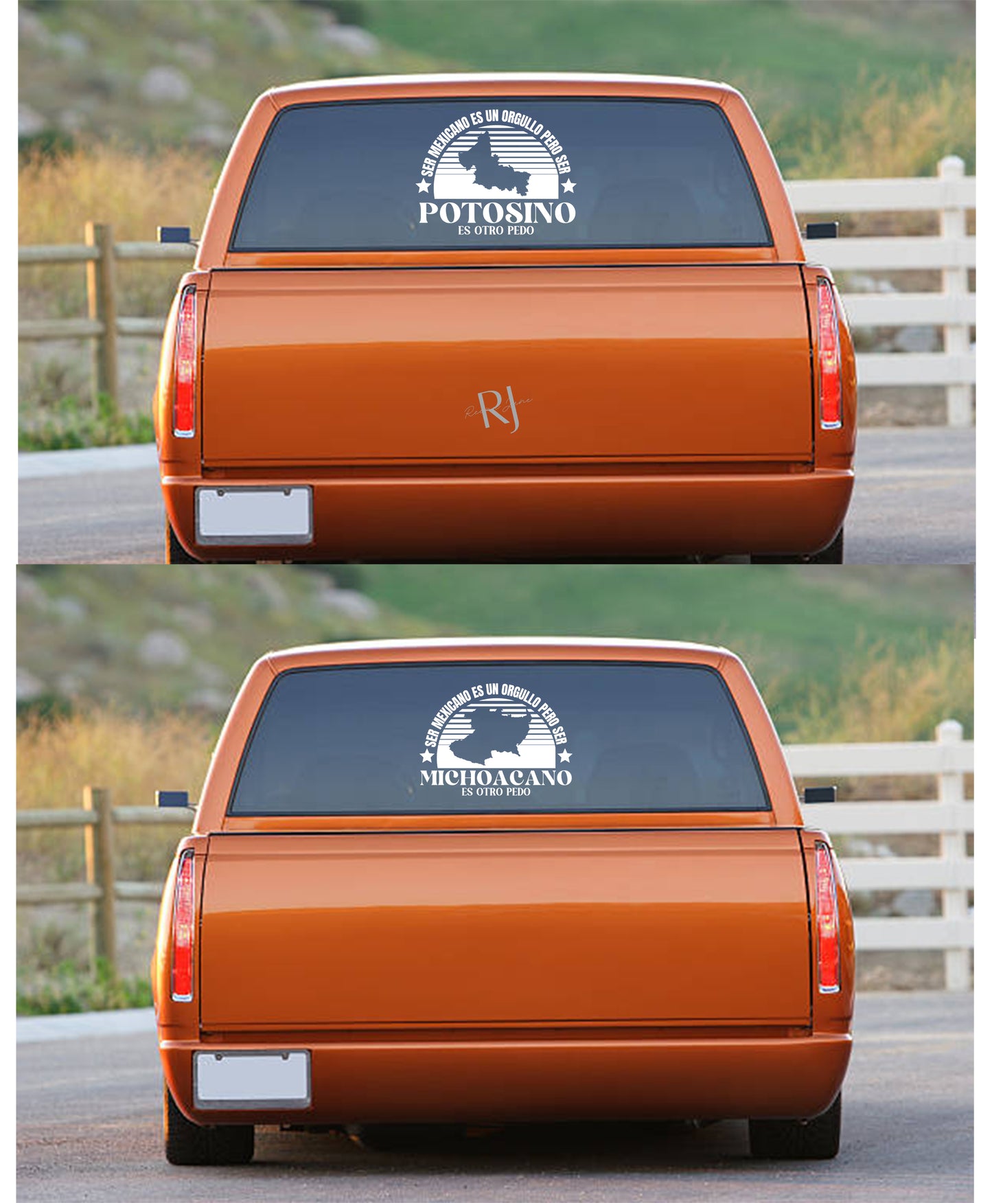 Custom Vinyl Decal - Estados Mexicanos