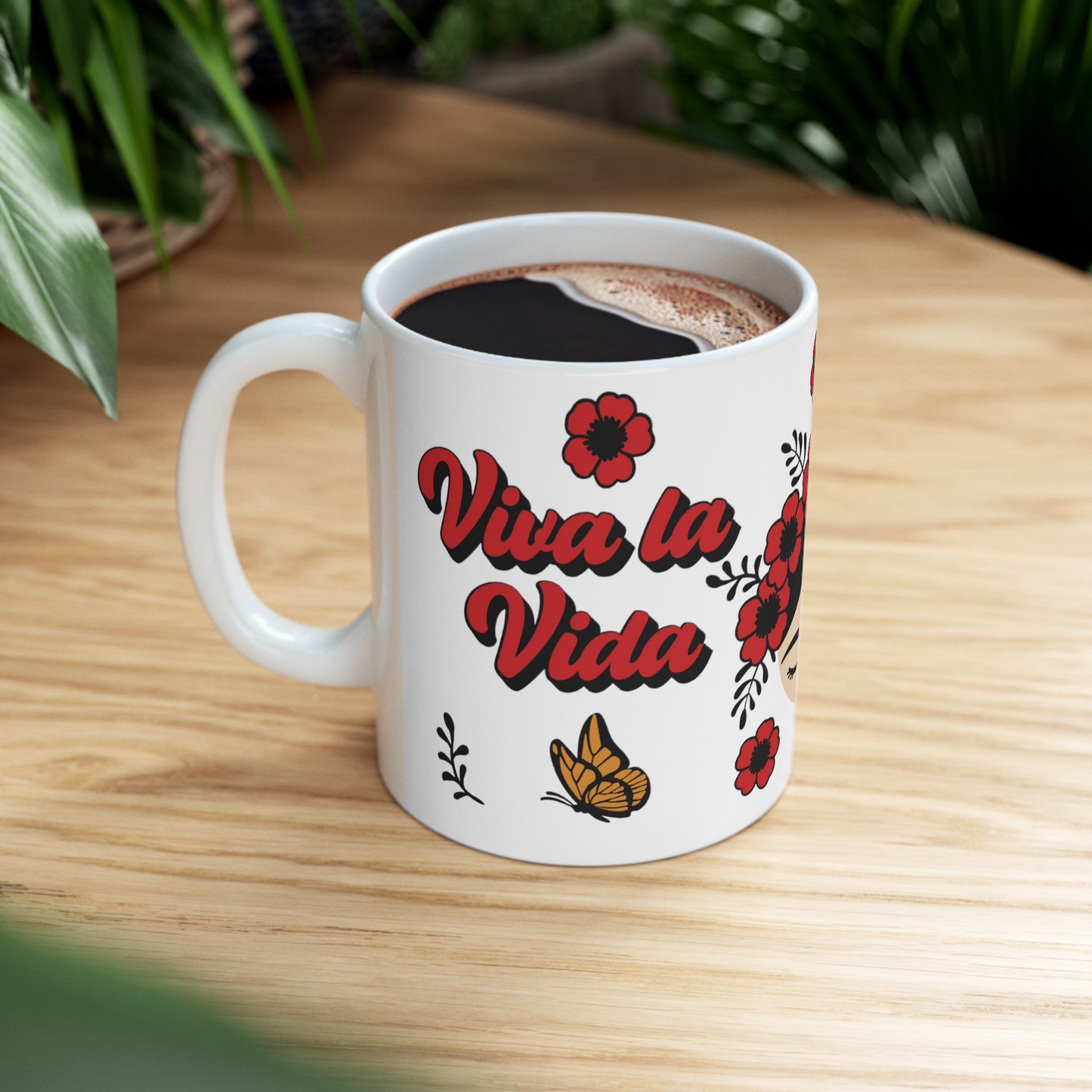 Frida Kahlo Sublimation Mug Wrap
