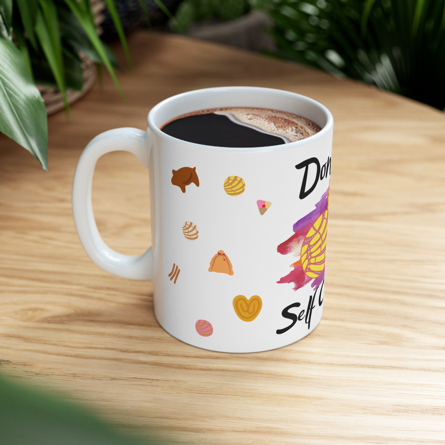 Don't Be Self Conchas Sublimation Mug Wrap