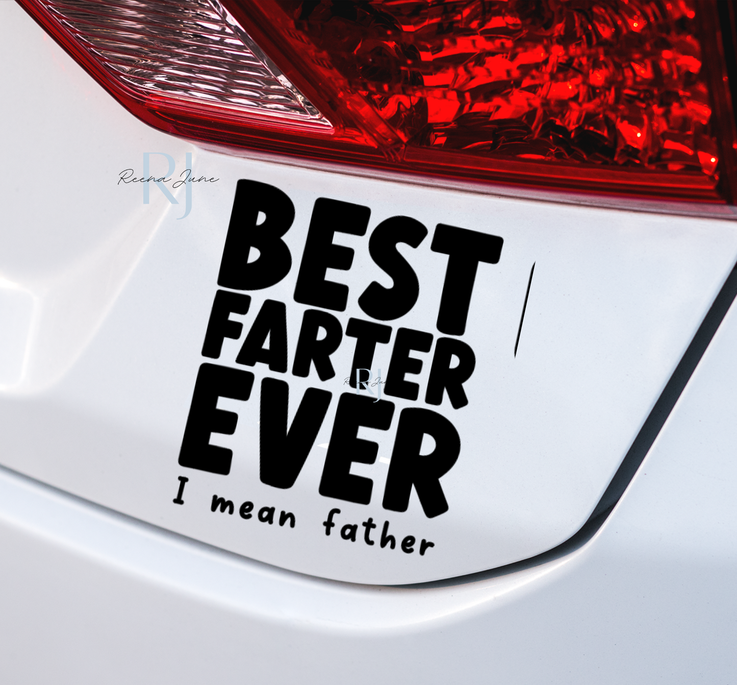 Best Farter Vinyl Decal, Fathers Day Gift, Dad Birthday Gifts, Gifts for man, Gifts for Him, Gifts for Dad, Vinyl Sticker, Car Accessories
