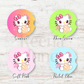 Kitty Pan Dulce Car Coaster, Hello Kitty Concha Car Accessories, Gifts for Her, Mexican Pan Dulce