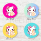 Kitty Pan Dulce Car Coaster, Hello Kitty Concha Car Accessories, Gifts for Her, Mexican Pan Dulce