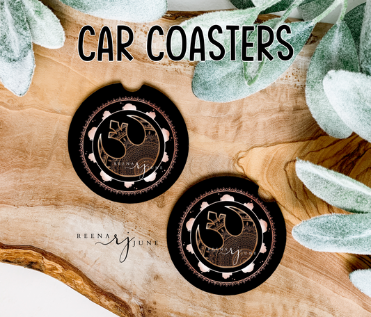 Mandala Star Wars Car Coaster, StarWars Car Accessories, Trending Gifts, Gifts for Men, Star Wars Gifts