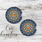 Mandala Star Wars Car Coaster, StarWars Car Accessories, Trending Gifts, Gifts for Men, Star Wars Gifts