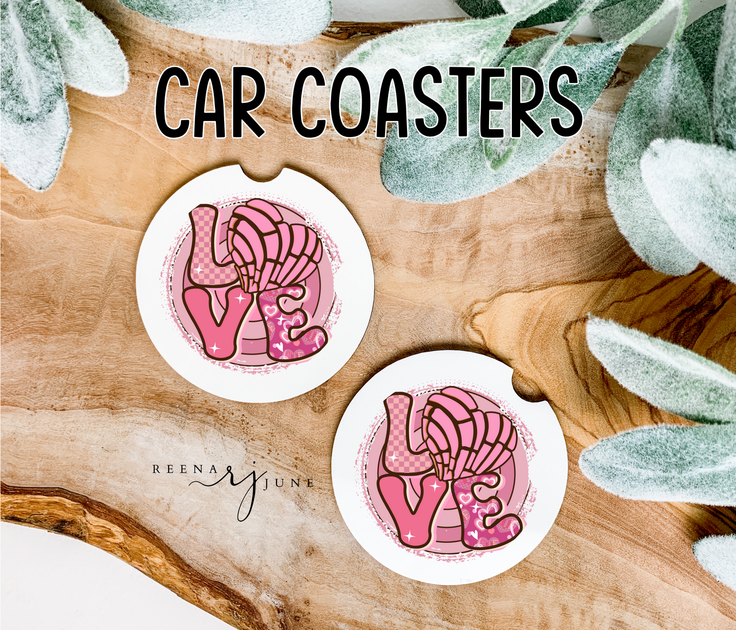 LOVE Concha Car Accessories, Gifts for Her, Mexican Pan Dulce, Gifts for Her, Gifts Ideas, Trending Gifts