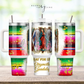 Virgen de Guadalupe Tumbler Wrap, 40oz Tumbler Wrap, Sublimation Cup Wrap, Our Lady of Guadalupe Tumbler Wrap