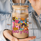 Cafecito y Chisme Frida Kahlos UV DTF Transfer - Waterproof Decal for Glass - Cafecito y Chisme Waterproof Sticker