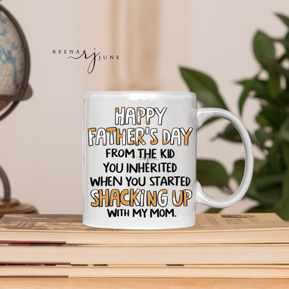 Personalized Step Dad Mug, Funny Step Dad Mug, Father's Day Gift, Funny Gift for Dad, Even Though I'm Not From Your Sack Mug, Coffee Mug