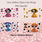 Dia de los Muertos Catrina Bundle, La Catrina 16oz Cup Wrap PNG, Mexican png, Spanish Png, Instant Download, Sublimation Desig, Cup Wrap