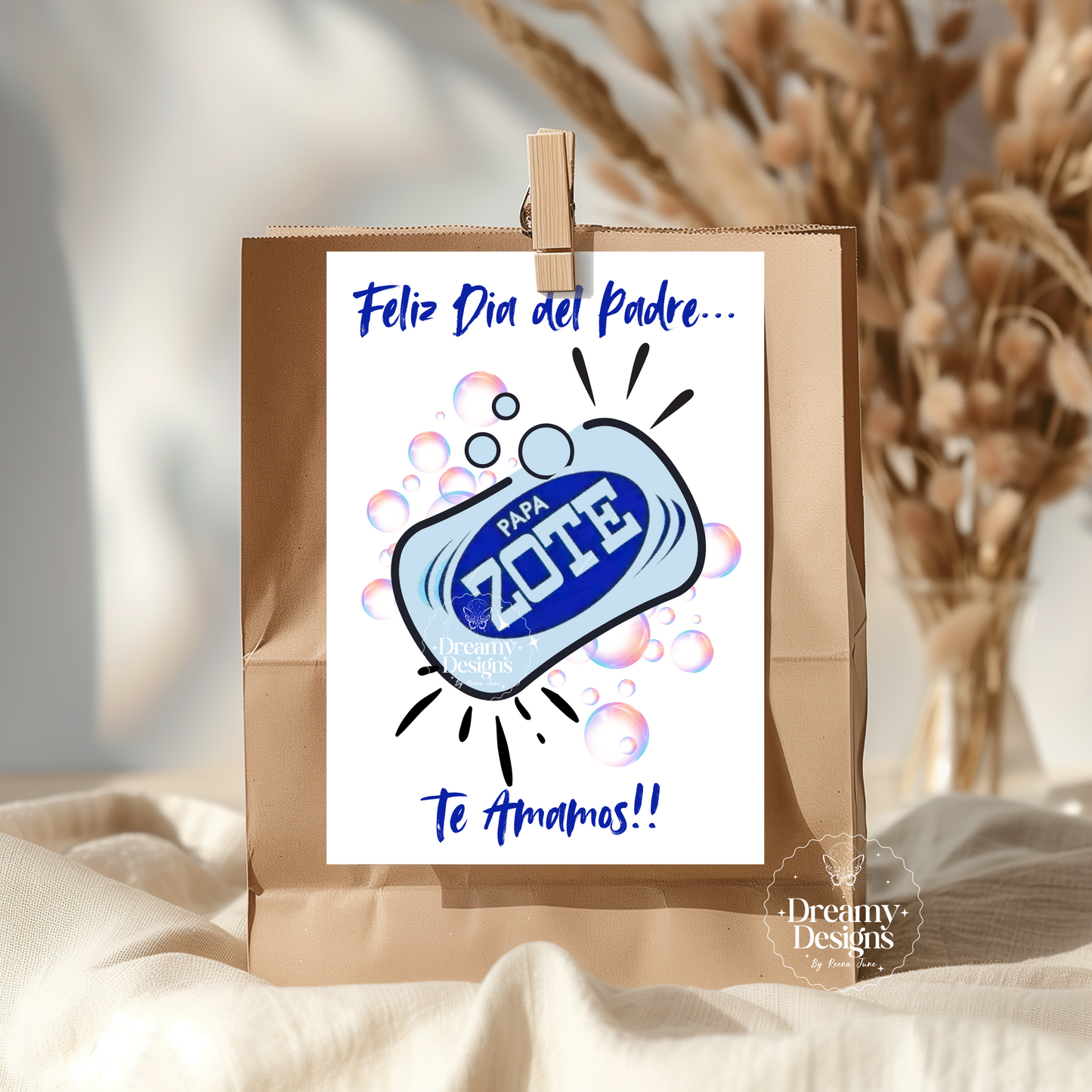 PapaZOTE Father's Day Card, Feliz Dia del Padre Tarjeta de Regalo Para Esposo Y Novio, Greeting Card In Spanish, Funny Cards, Regalos En Espanol, Gifts Idea
