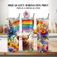 Pride Highland Cow Tumbler Wrap, Ice Cream Sublimation Transfer, Pride Flags Sub Transfer, Pride Month Designs, LGBTQ Pride Ready to Press Transfer Prints, Cut Cow Designs