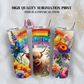 Pride Highland Cow Tumbler Wrap, Ice Cream Sublimation Transfer, Pride Flags Sub Transfer, Pride Month Designs, LGBTQ Pride Ready to Press Transfer Prints, Cut Cow Designs