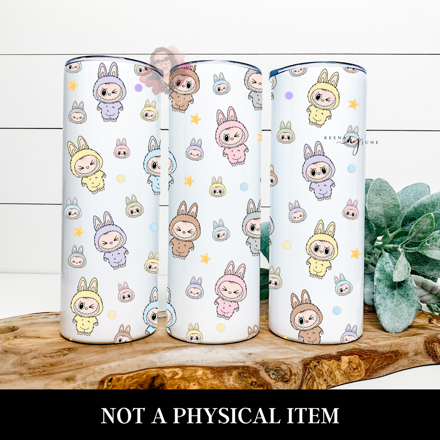 Labubu Monster Seamless Pattern, Kawaii, Labubu, Cute, Doll, Seamless File