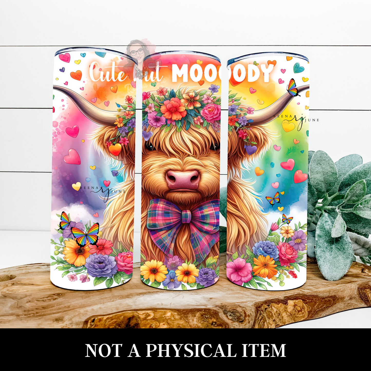 Pride Tumbler Wrap PNG, 20 oz Skinny Sublimation Design, LGBTQ+ Equality Love Rainbow Wrap, Out and Proud Gift, Pride Month Digital Download