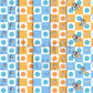 Bluey Pattern Flower Retro, Digital Paper, Bluey Bingo Pattern, Birthday Pattern, Bluey Party, Bluey Design, Bluey Png Bundle (Copy)