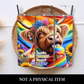 Pride Tumbler Wrap PNG, 20 oz Skinny Sublimation Design, LGBTQ+ Equality Love Rainbow Wrap, Out and Proud Gift, Pride Month Digital Download