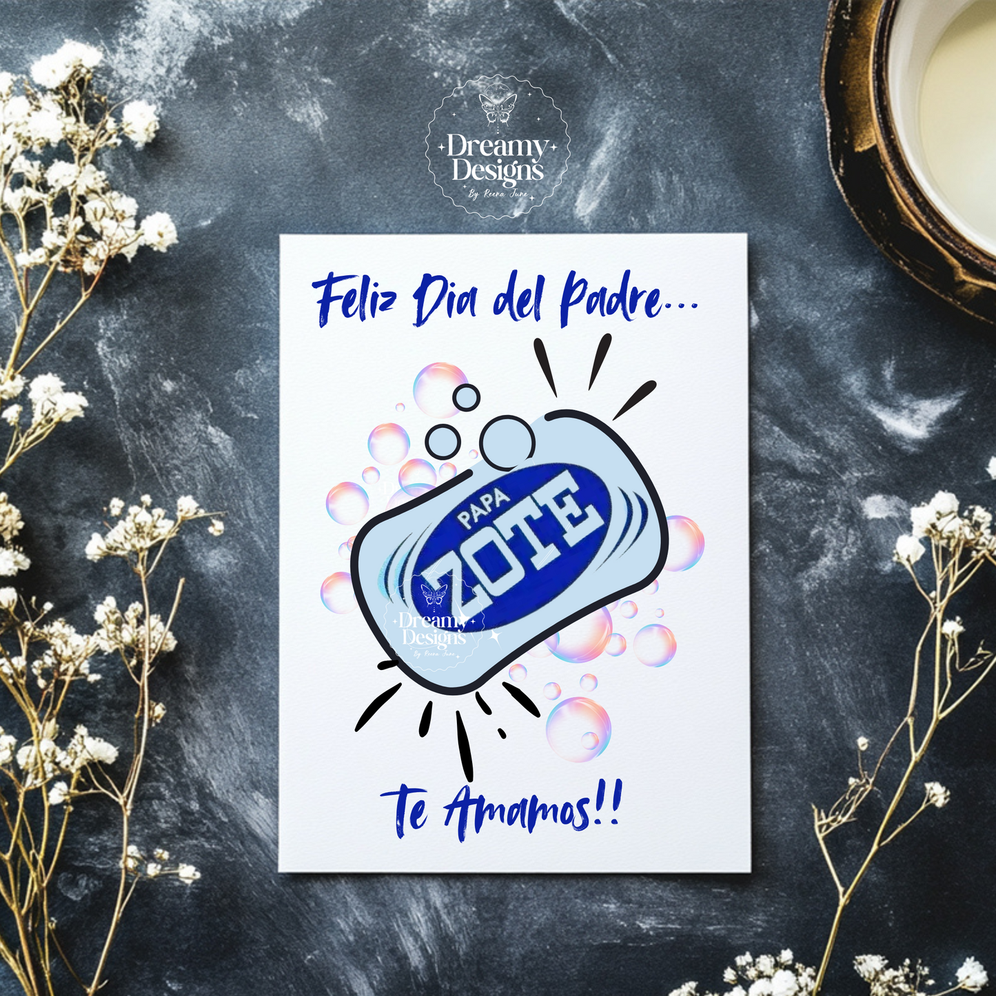 PapaZOTE Father's Day Card, Feliz Dia del Padre Tarjeta de Regalo Para Esposo Y Novio, Greeting Card In Spanish, Funny Cards, Regalos En Espanol, Gifts Idea