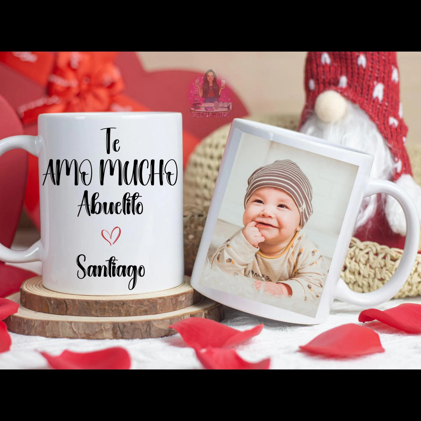 Custom Ultrasound Mug – Personalized Sonogram Mug – Pregnancy Announcement Gift – New Mom or Dad Gift – Baby Reveal Coffee Cup - First Father's Day - Gifts for Grandparents (Copy)