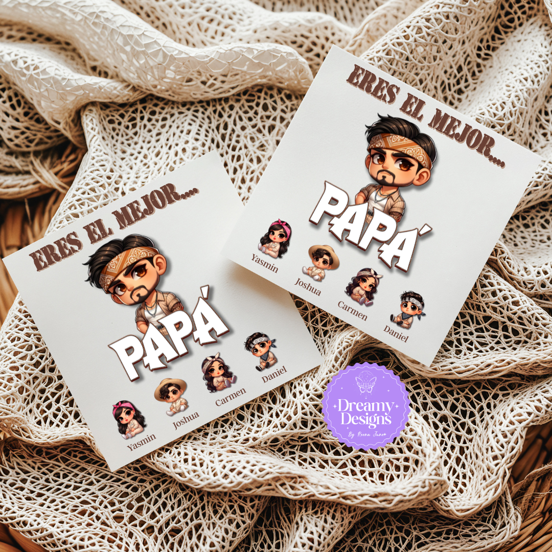 CUSTOM Papá Chingon Chicano Card, Birthday Card, Father's Day Gifts, Gifts for Her, Regalo para Papa, Dia del Padre, Father's Day Funny Card