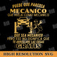 Mecanico Svg, Spanish Shirt Svg, Spanish PNG, Cut file for Silhouette, Svg file for Cricut, Funny SVG, SVG en Espanol, Mechanic Shirt svg