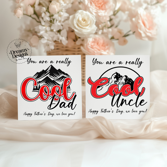 Cool Dad Card, Birthday Card, Father's Day Gifts, Gifts for Him, Cool Grandpa, Gift for Dad, Funny Gifts for Dad, Cool Uncle Birthday Gift