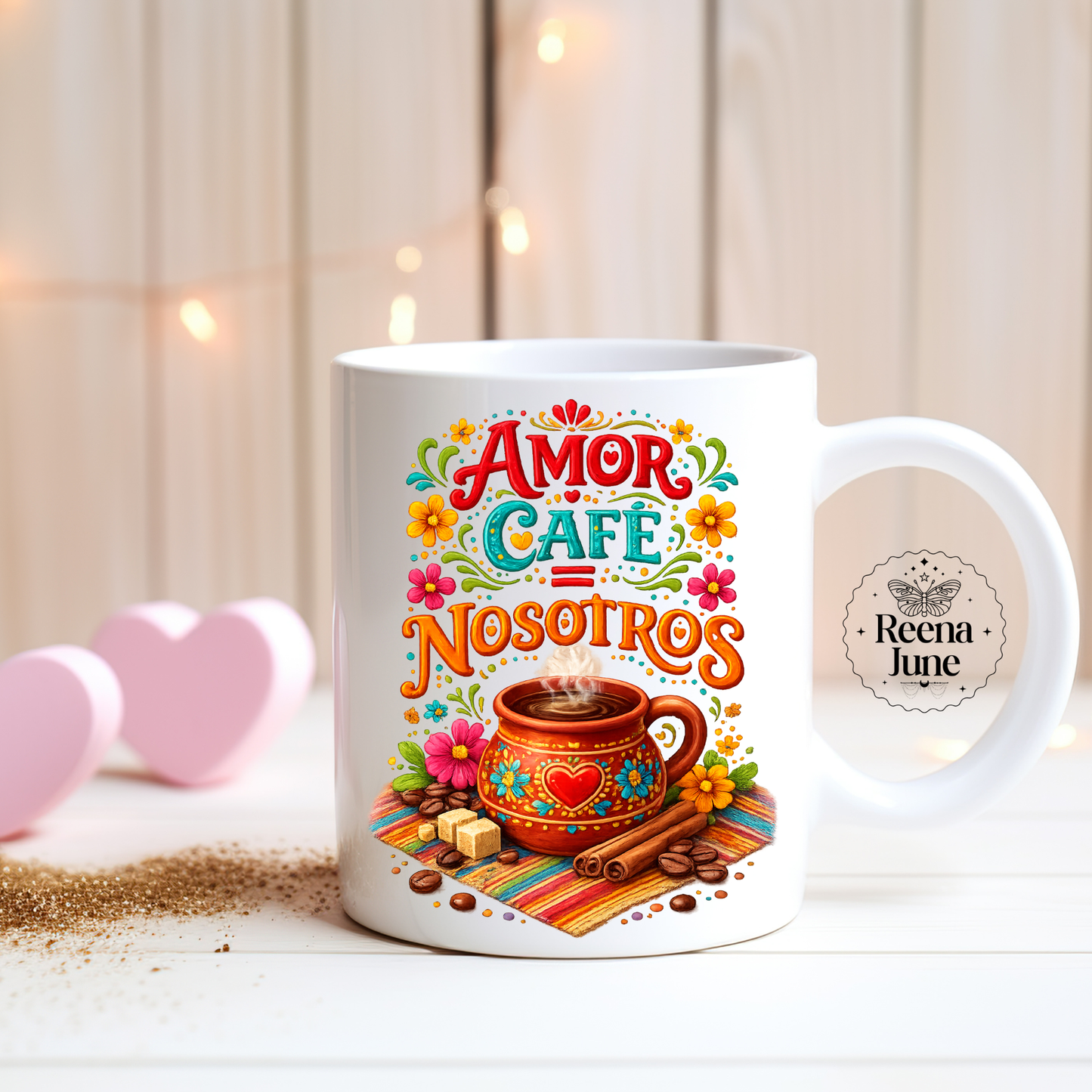 Amor Cafe Spanish Mug, Latino Gifts, Regalos En Espanol, Mexican coffee mug, Funny Gifts