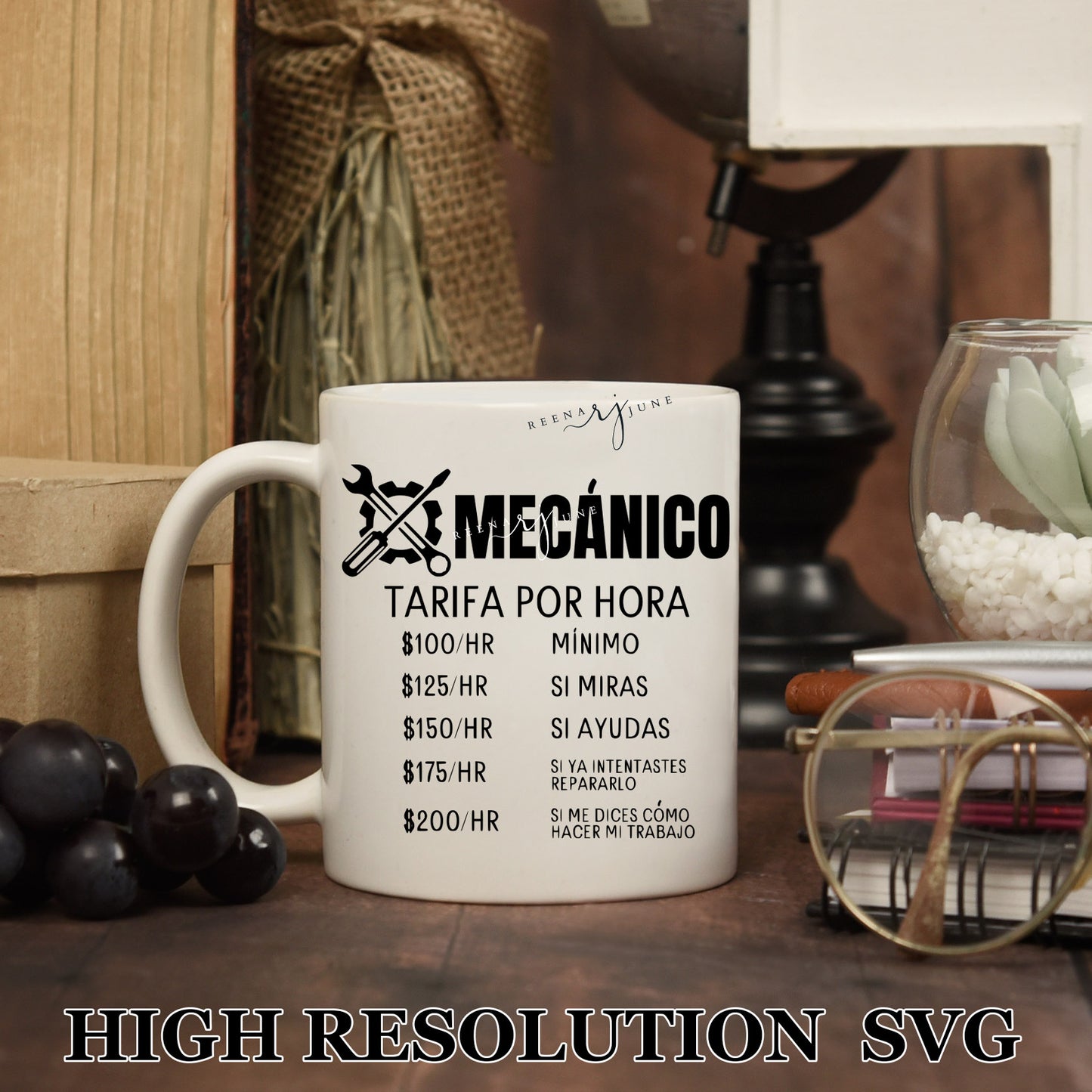Mecanico Svg, Spanish Shirt Svg, Spanish PNG, Cut file for Silhouette, Svg file for Cricut, Funny SVG, SVG en Espanol, Mechanic Shirt svg