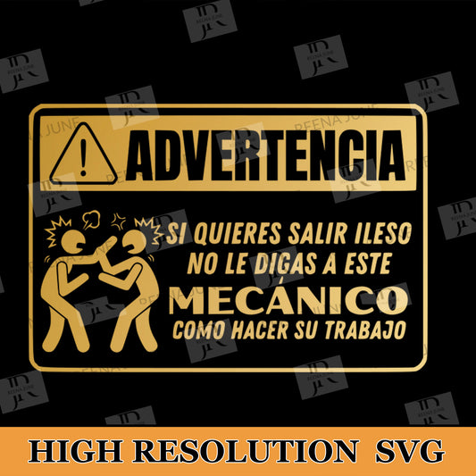 Mecanico Svg, Spanish Shirt Svg, Spanish PNG, Cut file for Silhouette, Svg file for Cricut, Funny SVG, SVG en Espanol, Mechanic Shirt svg