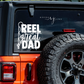 Reel Cool Dad Vinyl Decal, Fathers Day Gift, Dad Birthday Gifts, Gifts for man, Gifts for Him, Gifts for Dad, Vinyl Sticker, Car Accessories