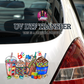 Autism Awareness UV DTF Transfer - Support Autism Custom Decal Wrap