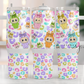 Labubu Monster 40oz Tumbler Sublimation Print - Labubu Doll Sublimation Print - Labubu Tumbler - Monster Cup Wrap