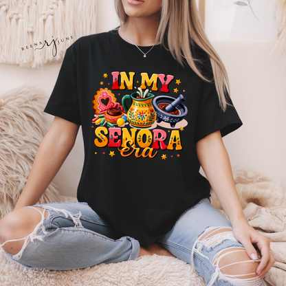 In My Señora Era Shirt or Sweatshirt, Funny Latinx Graphic Tee, Cozy Mujer Era Apparel, Gift for Moms & Tías