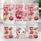 Kitty Conchas 40 oz tumbler wrap - Hello Kitty Concha Sublimation Transfer - Pan Dulce Tumbler Wrap - Conchas Cup Wrap