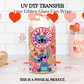 Stitch Cafecito y Chisme UV DTF Transfer - Funny Coffee Gossip Cup Wrap - Cup & Tumbler Sticker - Ready to Press Tumbler Decal