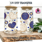 Conchas Vibes - Evil Eye UV DTF Transfer - Evil Eye sticker - 16oz Concha Libbey Glass Can Wrap - Pan dulce cup wrap