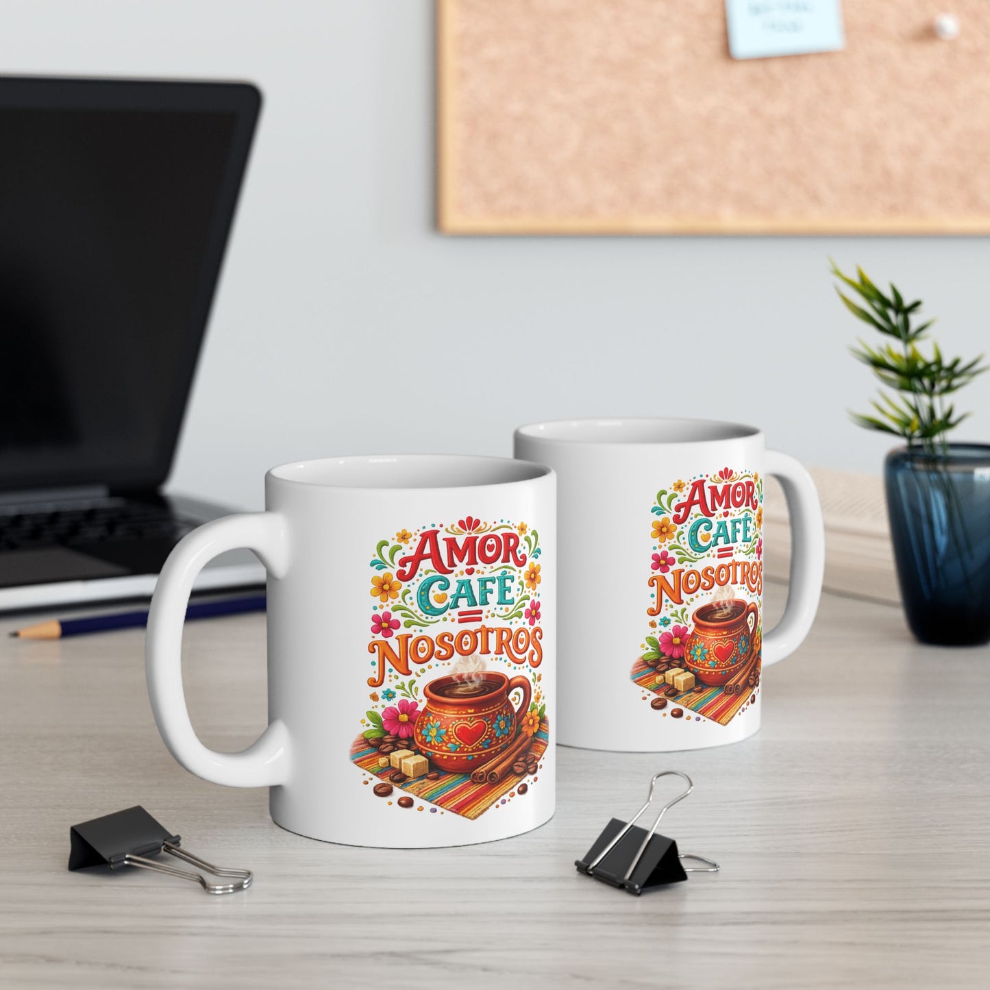 Amor Cafe Spanish Mug, Latino Gifts, Regalos En Espanol, Mexican coffee mug, Funny Gifts
